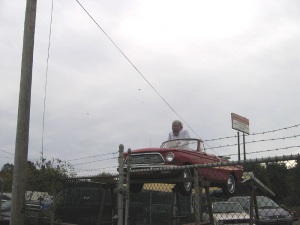 Freak flying out of the junk yard